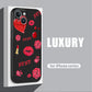 Black Soft Cases Back Cover Sexy Girl Red Black Lips Kiss Phone Case for Huawei P20 Lite P40 Lite P30 Pro P Smart Z P30 Lite - Caseverse