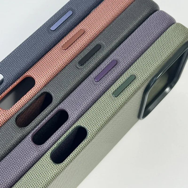 Tailored specifically for iPhone 17: featuring a finely woven case with soft weave texture and drop resistant design