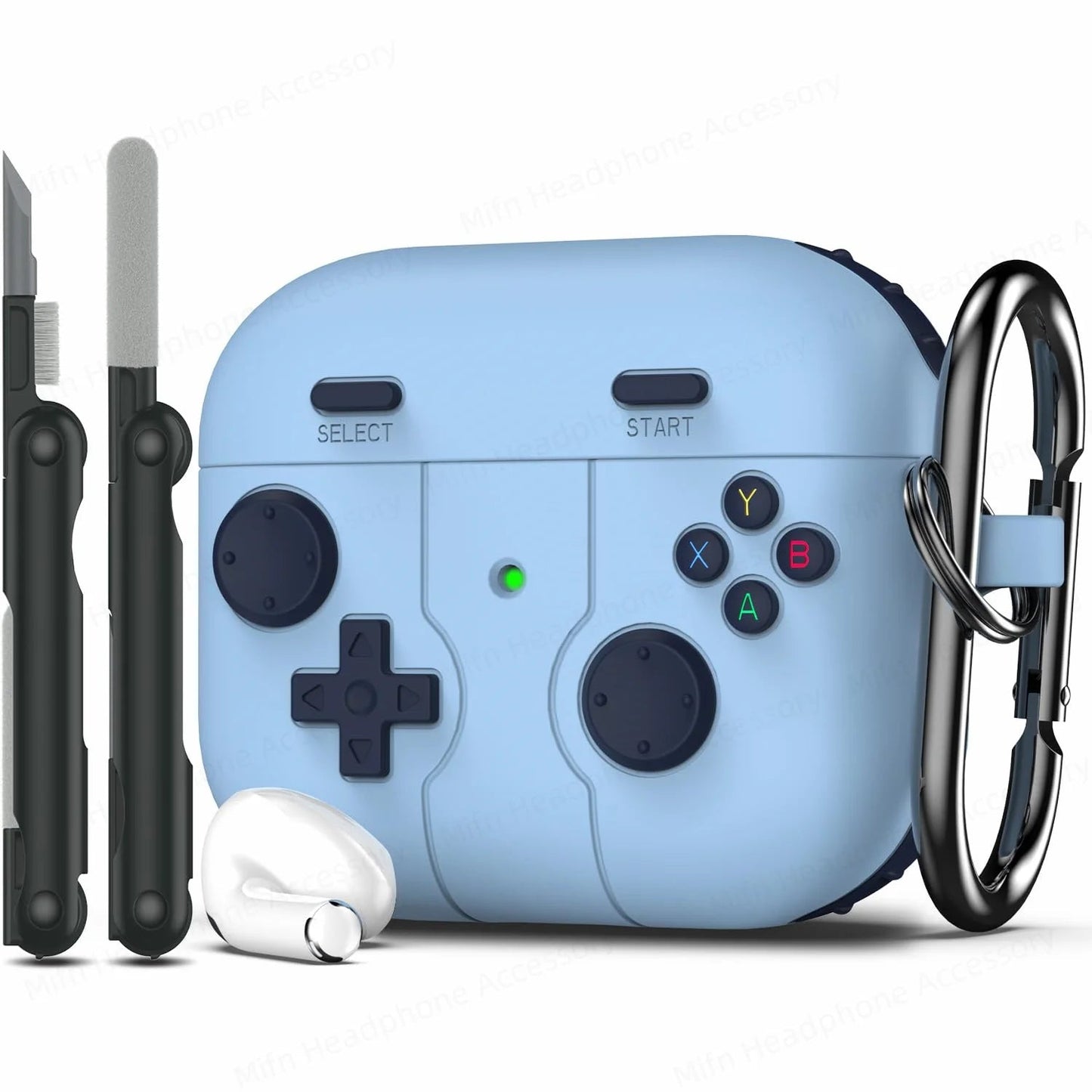 for AirPods 3rd generation charging case With cleaning kits for apple airpods airpod 3 silicone case 3D Game controller Caseverse