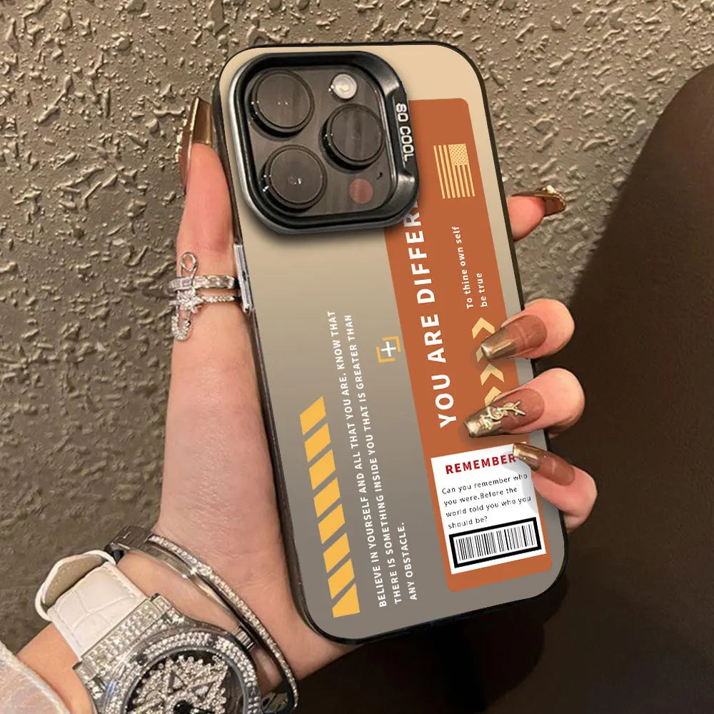 Case For Honor X6B X9B X8B X7B X7A X8A X9A X50I Label Letters Luxury Silver IMD Phone Case HonorX7B 4G X9A 5G Back Cover Fundas - Caseverse