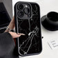 Marble Case For iPhone 16 Pro Max Case iPhone 13 11 12 15 14 Pro Max XR XS 7 8 Plus SE Shockproof Soft TPU Silicone Phone Cover - Caseverse
