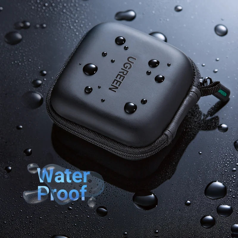 UGREEN Earphone Case Hard Headphone Bag for Airpods Earpods Sennheiser Ear Pads Wireless Bluetooth Earphone Accessories Caseverse