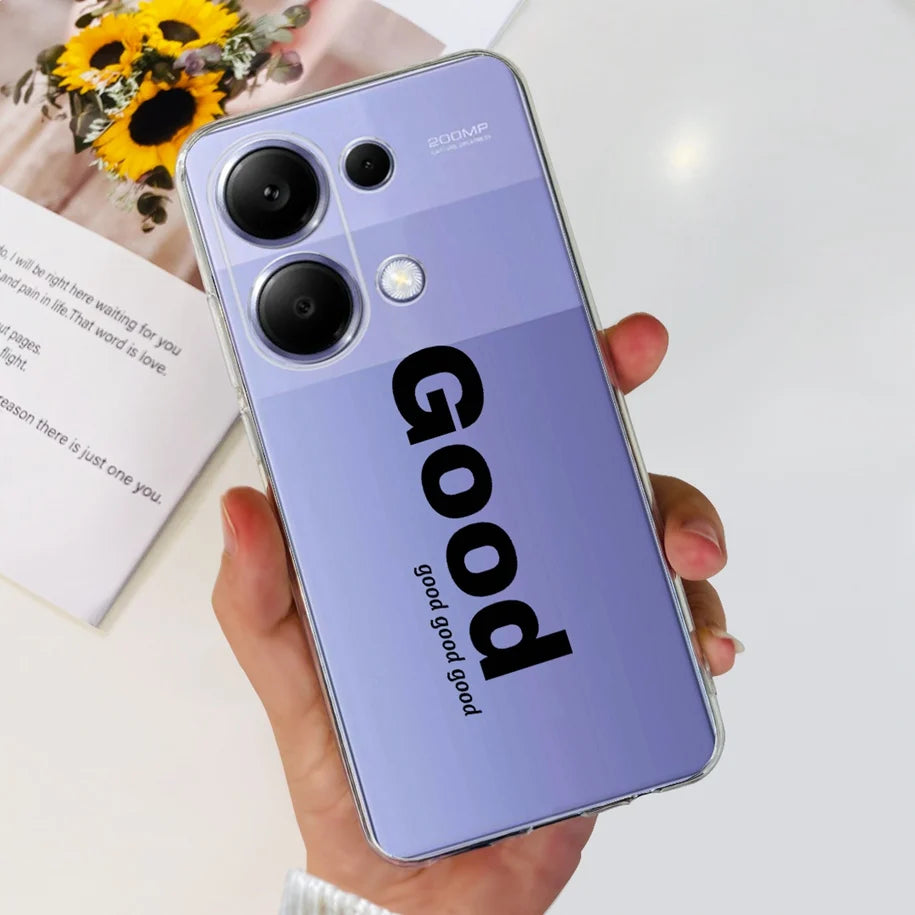 For Xiaomi Poco M6 Pro 2024 Case New Fashion Marble Cartoon Cover Soft Clear Silicone Funda For Xiaomi Poco M6 Pro 4G Phone Case - Caseverse