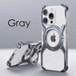 Metal Frameless Magsafe Magnetic Holder Phone Case For iPhone 16 15 14 13 Pro Max 16promax Aluminum Alloy Frame Shockproof Cover Caseverse