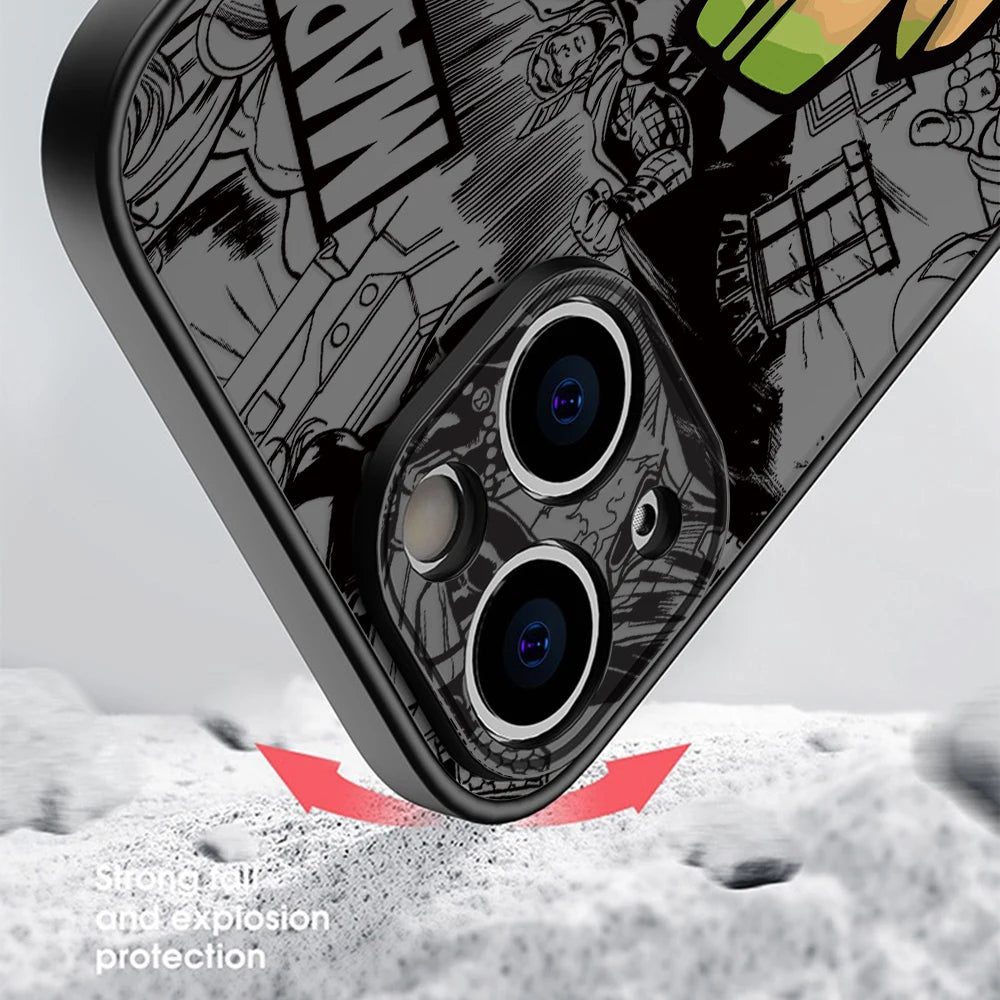 Deadpool Groot Venom Phone Case for Xiaomi Redmi Note 13 12 11 10 10A 10X 9 Prime 9S 8 Pro Plus 4G 5G Matte Clear Hard Cover - Caseverse