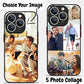 Personalized DIY Customized Name Photo Phone Case For iPhone 16 15 Pro Max 14 13 12 11 Pro Max X XR 7 8 Shockproof Acrylic Cover Caseverse