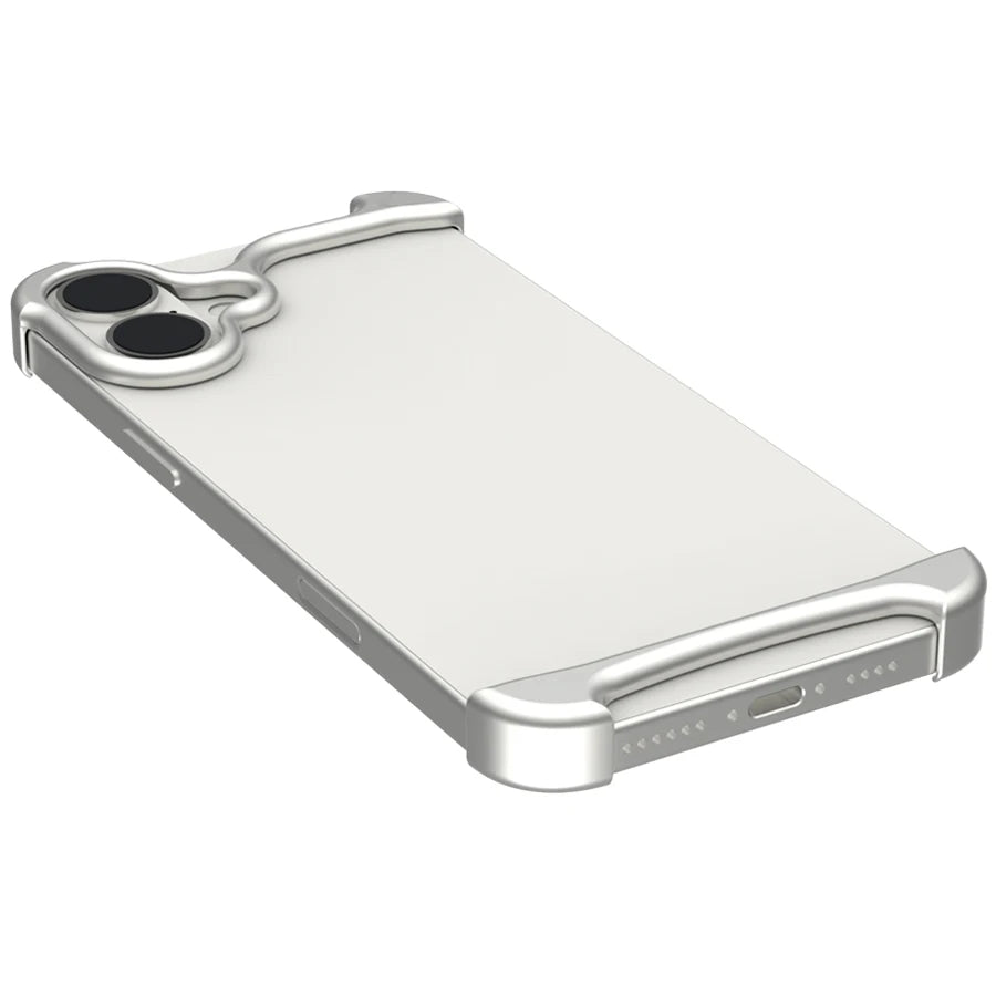 Luxury Aluminum Metal Bumper Arc Phone Case For IPhone13 14 15 16 Pro Max 16Pro Plus Urban Pulse Ultra Lightweight Phone Cover Caseverse