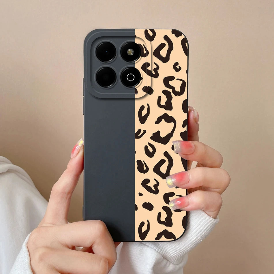 Case For Honor X6B Phone Back Cover Cute Avocado Soft Comfortable Liquid Silicone Camera Protection Anti Drop Bumper Capa Funda - Caseverse