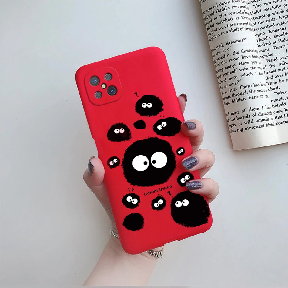 Case For OPPO Reno4 Z 5G Phone Case Cute Flower Cartoon Silicone Soft Back Fundas Cover For OPPO Reno 4Z CPH2065 Reno4Z 5G Coque - Caseverse
