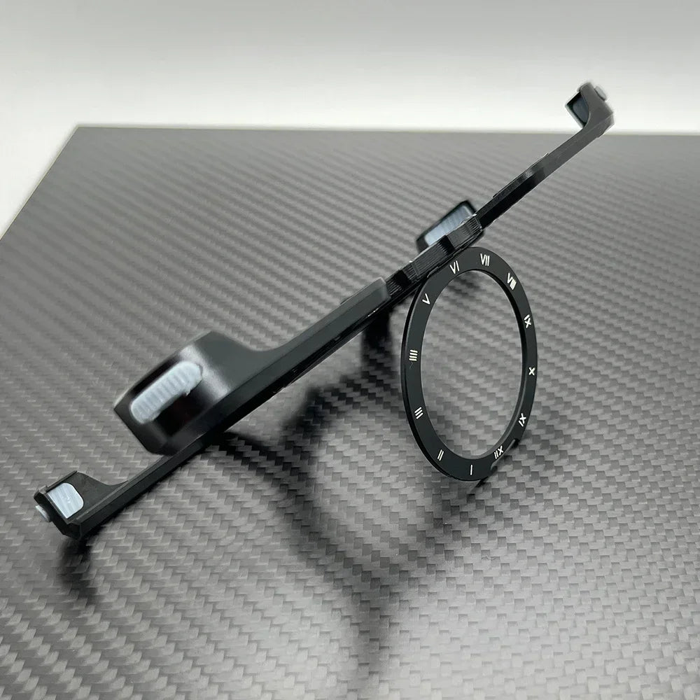 Metal Magnetic Case For iphone 16 Pro Max Cover 16 Plus 15 14 13 Aluminum Alloy Rimless Bumper Built-in 360° Invisible Holder