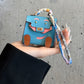 Mini Tiny PU Leather Handbag Decoration Pendant Bag For Airpods 4 3 2 Pro 2 For Galaxy Buds 3 3Pro 2 2Pro/Buds FE Headphone Case