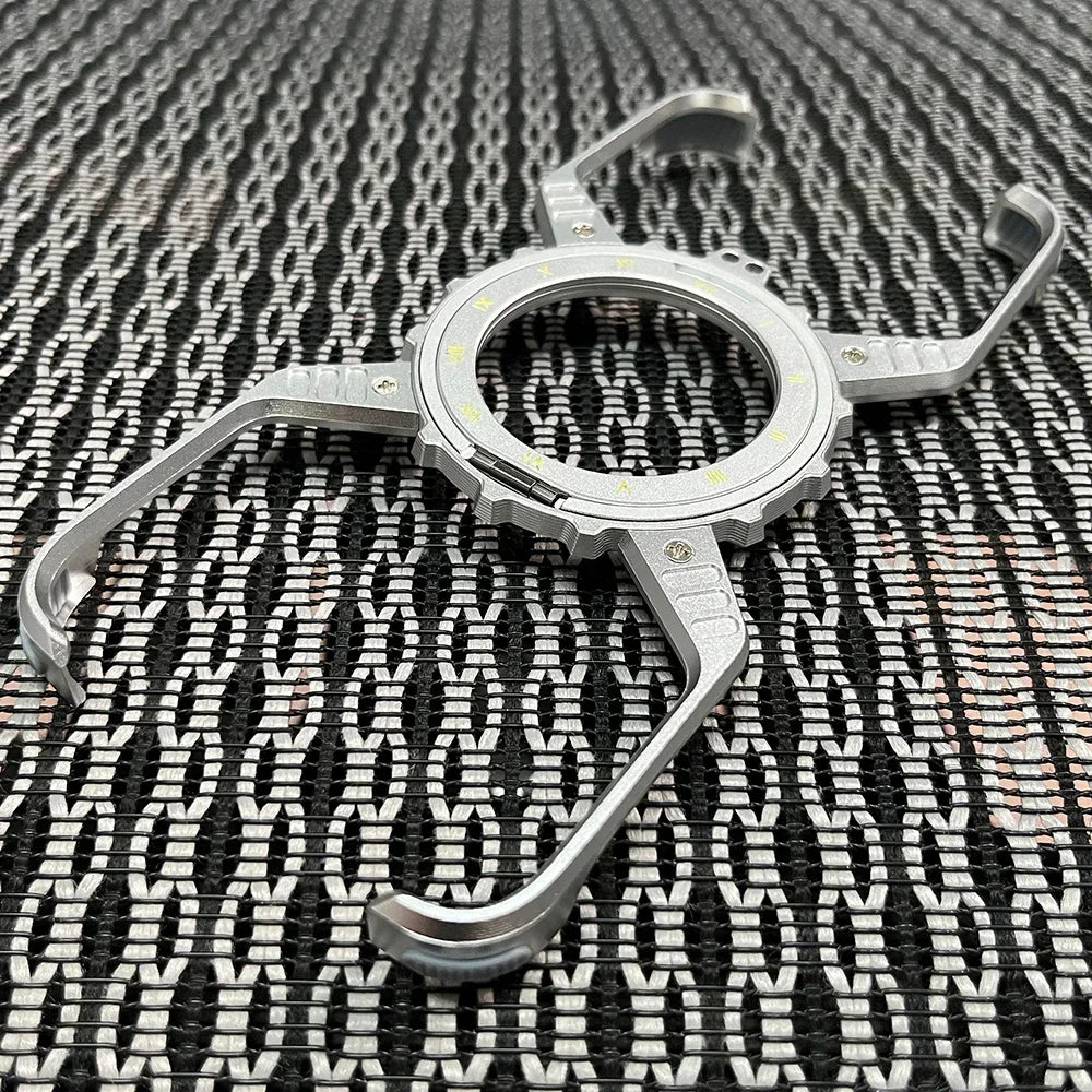 Metal Magnetic Case For iphone 16 Pro Max Cover 16 Plus 15 14 13 Aluminum Alloy Rimless Bumper Built-in 360° Invisible Holder