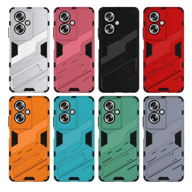 For OPPO A79 5G Case Shockproof Rugged PC Armor Phone Case For OPPO A 79 OPPOA79 5G CPH2553 Car Magnetic Holder Stand Back Cover - Caseverse