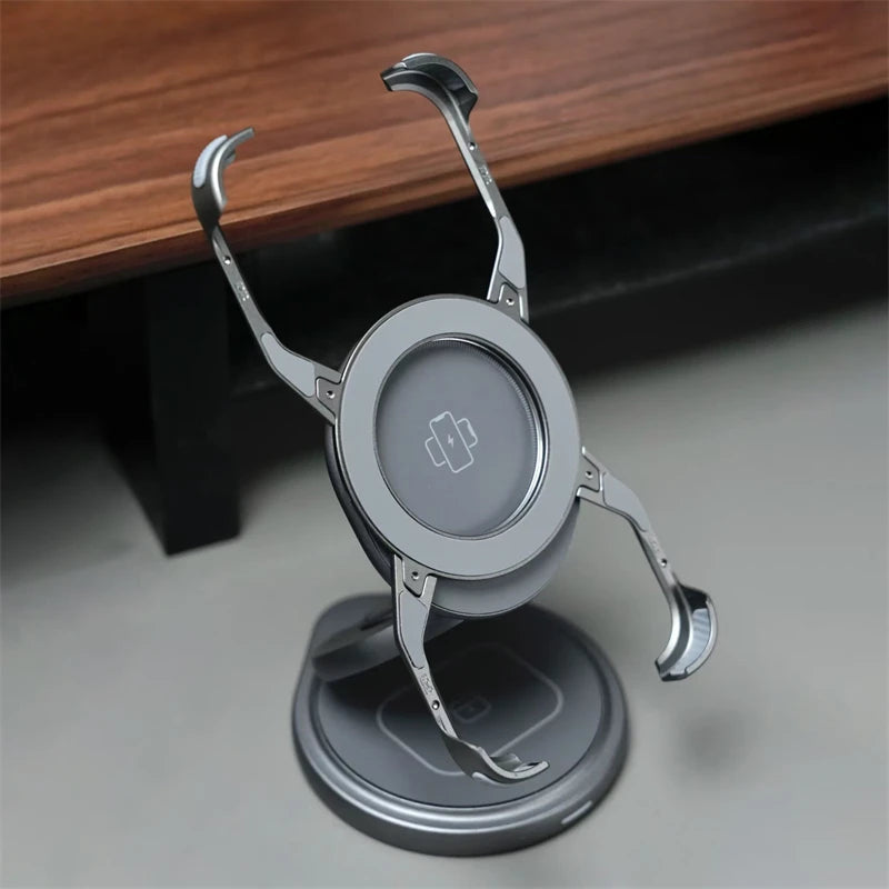 Metal Frameless Magsafe Magnetic Holder Phone Case For iPhone 16 15 14 13 Pro Max 16promax Aluminum Alloy Frame Shockproof Cover Caseverse