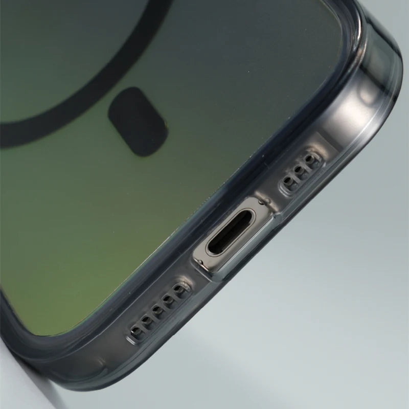 Metal Lens Kickstand Laser MagSafe Phone Case For iPhone 16 16pro max 14 15 Pro 13 12 Magnetic Wireless Charging Hard PC Cover Caseverse