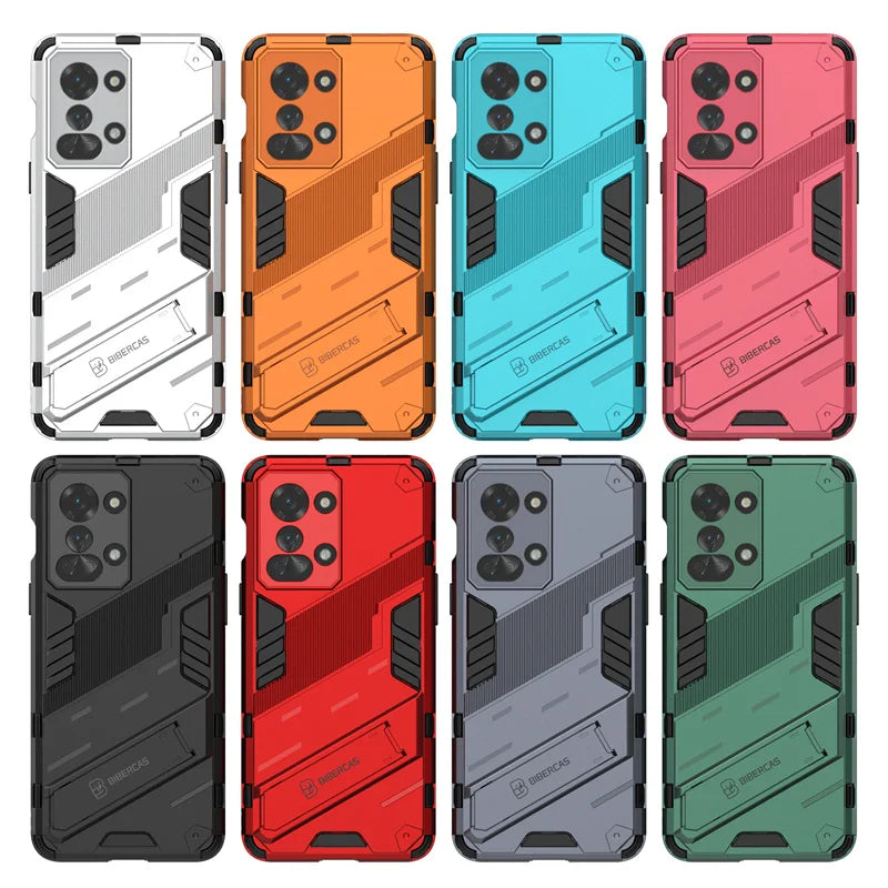 For Oneplus Nord 2T 5G Case Armor Shockproof Phone Cases For One Plus Nord2T Nord 2 T Stand Holder Rugged Silicone Cover Coque - Caseverse