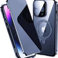 IPhone Anti-Peeping Privacy Screen Metal Bumper Magnetic Case Caseverse