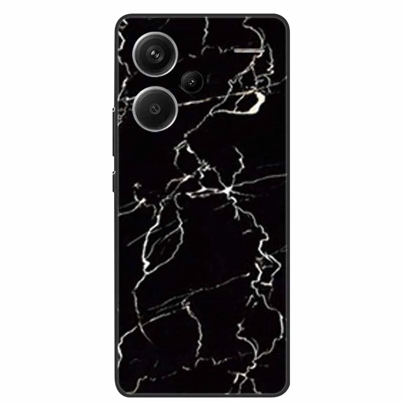 For Xiaomi Redmi Note 13 Pro+ Plus Case Fashion Marble Silicon Soft TPU Back Cover On Redmi Note 13 Pro Plus 5G Phone Cases Cool - Caseverse