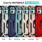 Cover Case for Moto Motorola Edge 20 Lite Shockproof Armor Rugged Military Protective Ring Holder Magnet Phone Case - Caseverse