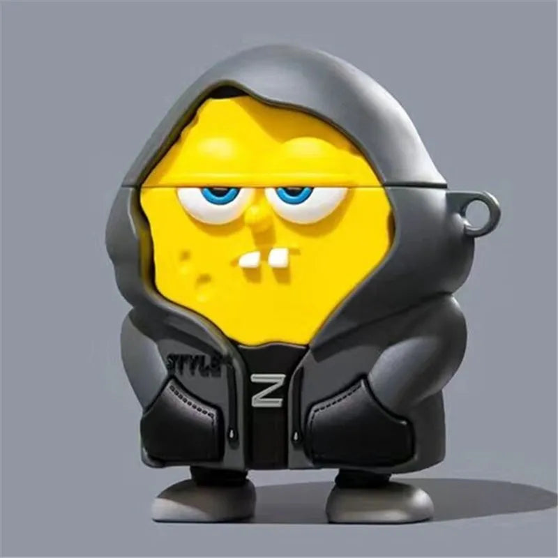 Cute Cartoon Earphone Cases For Apple Airpods 4/1/2/3 Silicone Protector For Airpods Pro 2 Funda Headphone Caseverse