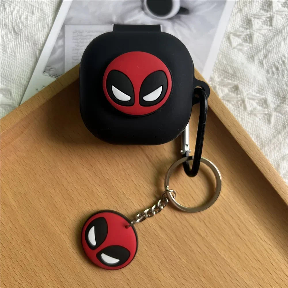 Cartoon Silicone Bluetooth Earphone Protective Case Suitable for SHOKZ OpenFit 2 T920 Scratch Resistant Earphone Case Caseverse