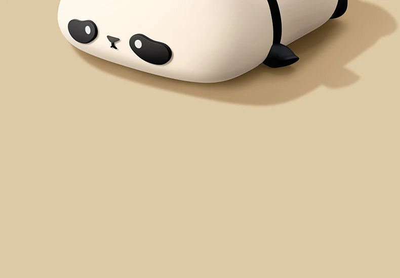 Cute Lying Panda Headphone Case For AirPods 4 (2024) Airpod Pro 1 2 3 Bluetooth Earbuds Charging Box Protective Earphone Cover Caseverse