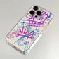 Graffiti Jinxs Phone Case for Samsung Galaxy S24 S23 S22 S21 S20 S10 FE Ultra Plus 5G Note 20 10 Pro Clear Soft Cover - Caseverse