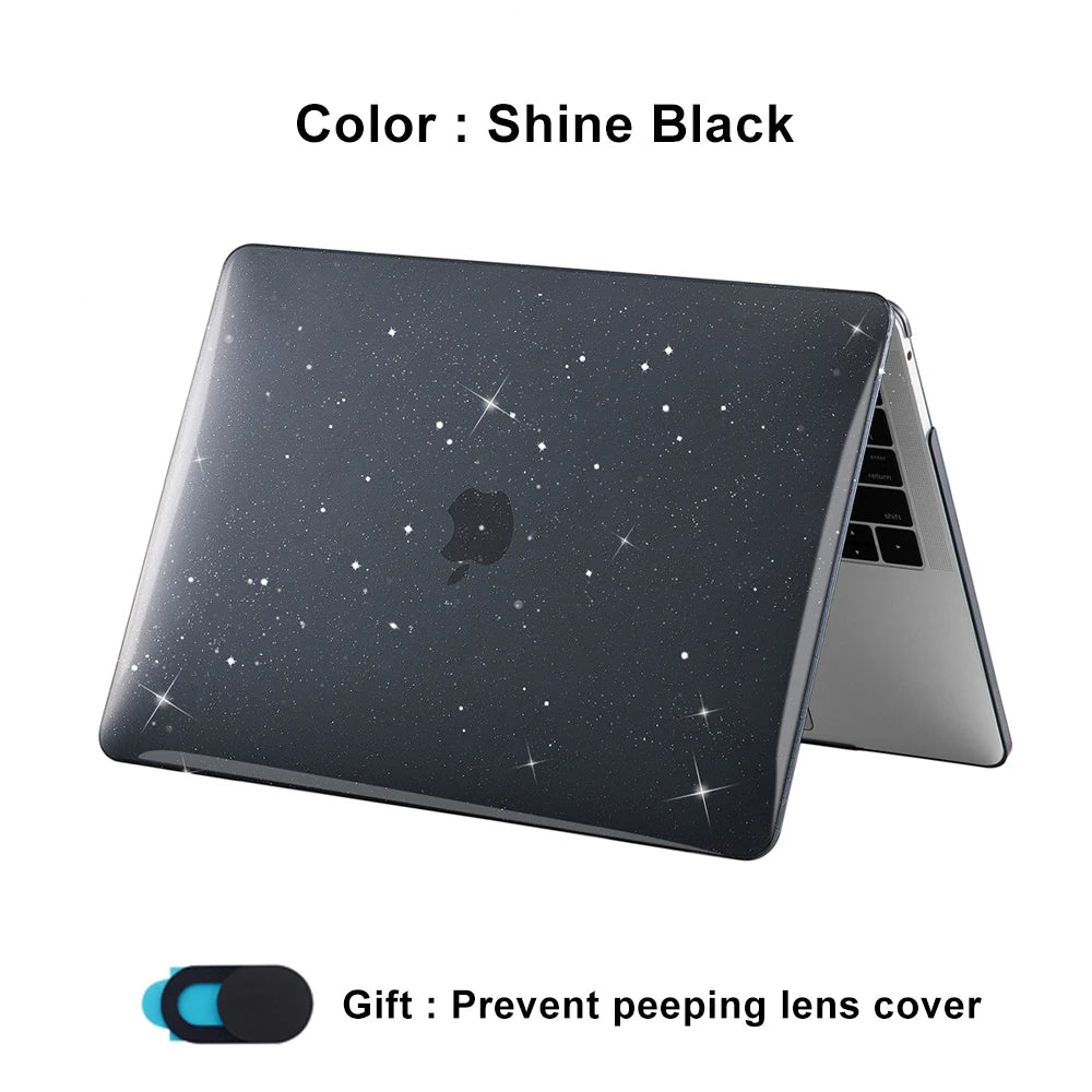 Laptop Cases for MacBook Air 15 Case M4 2025 A3241 Touch ID pasta macbook Air 15.3 inch 2024 M3 A2941 M2 2023 A3114 Funda shell