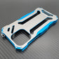 Metal Armor For iphone 16 Pro Max Case 15 Plus 14 13 12 Hard Cover Aluminum Alloy Protective Coque Anti-Scratch Funda Shell
