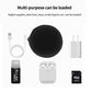 Bluetooth Headset Headphone Hard Case for Wired Earphones Storage Bag Case Portable Travel Shockproof Earbuds Carrying Pouch Bag Caseverse