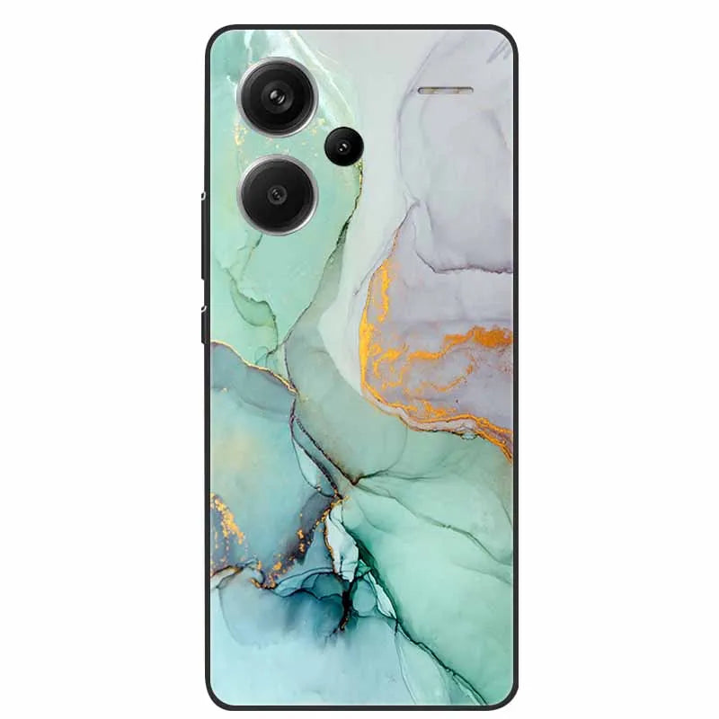 For Xiaomi Redmi Note 13 Pro+ Plus Case Fashion Marble Silicon Soft TPU Back Cover On Redmi Note 13 Pro Plus 5G Phone Cases Cool Caseverse