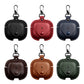 For Airpods 4 Case Leather Business Earphone Case Headset Shell Headphone Cover Luxury Leather PU Cover for airpods4 With Hook