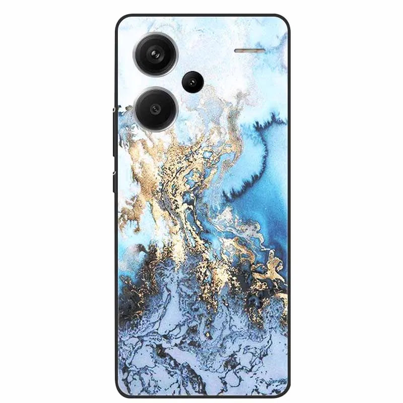For Xiaomi Redmi Note 13 Pro+ Plus Case Fashion Marble Silicon Soft TPU Back Cover On Redmi Note 13 Pro Plus 5G Phone Cases Cool - Caseverse