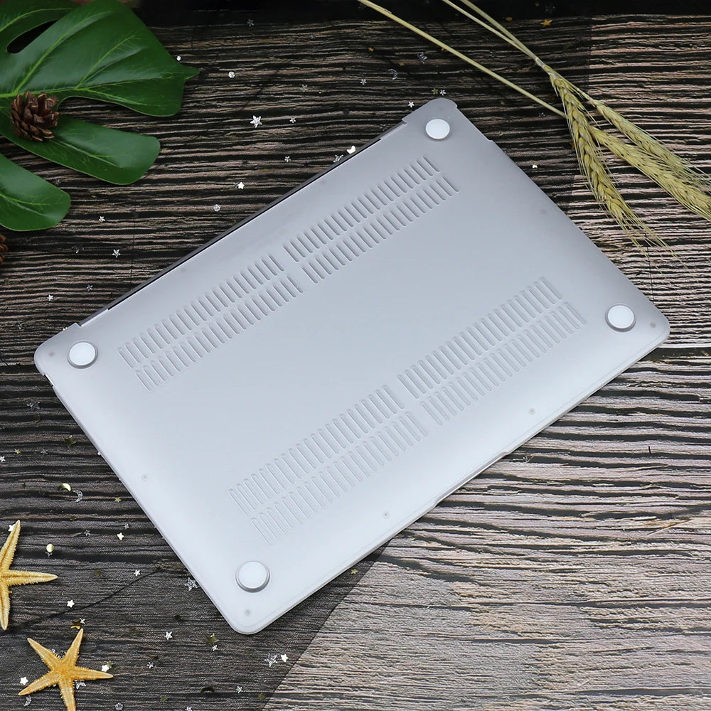 EGYAL Laptop Case for MacBook Air 15 M4 2025 Cover model A3241 15.3 A3114 Hard Shell for Air/Pro M1 M2 M3 13 14 16 Print Case