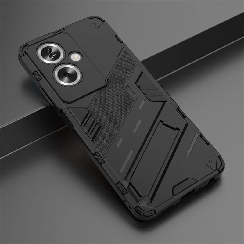 For OPPO A79 5G Case Shockproof Rugged PC Armor Phone Case For OPPO A 79 OPPOA79 5G CPH2553 Car Magnetic Holder Stand Back Cover - Caseverse