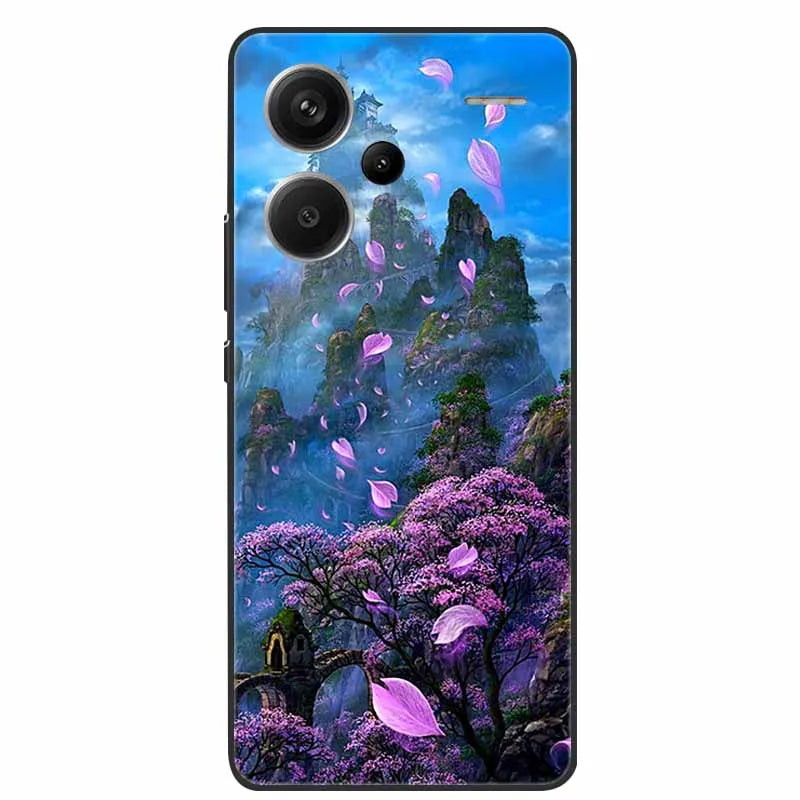 For Xiaomi Redmi Note 13 Pro+ Plus Case Fashion Marble Silicon Soft TPU Back Cover On Redmi Note 13 Pro Plus 5G Phone Cases Cool - Caseverse