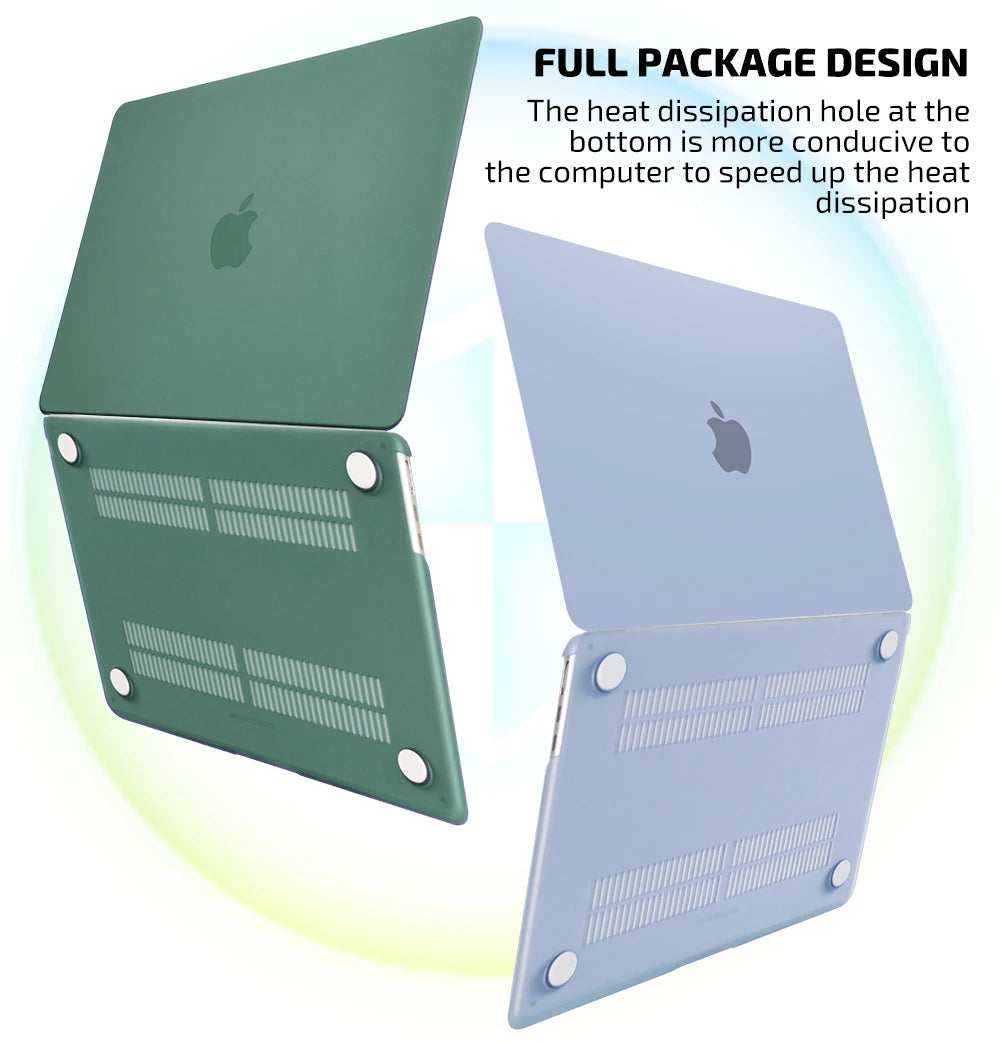 Laptop Case for Macbook Air 13 A2337 2020 A2338 M1 Chip Pro 13 2022 M2 Air 13.6 M2 for Macbook Pro 14 case M4 2023 M3 Pro 16