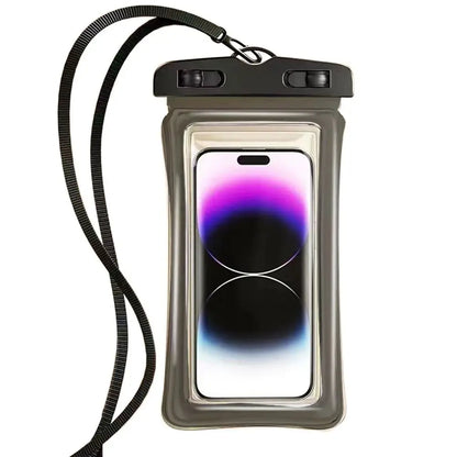 Transparent Waterproof Phone Case Touch Screen Under 7.0 inches Mobile Phone Cover with Lanyard Phone Sealed Bag Swimming&Diving - Caseverse