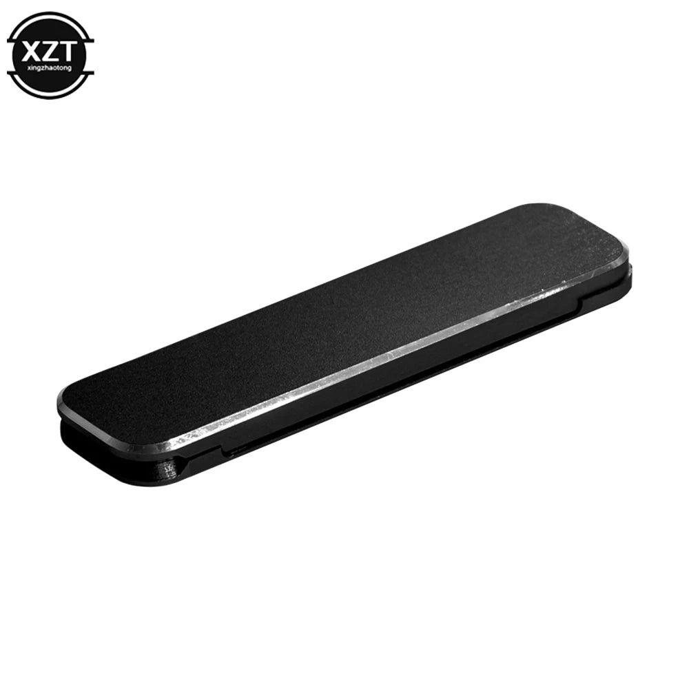 Universal Mini Metal Folding Mobile Phone Holder Aluminum Alloy Invisible Portable Desktop Stand Mount Mobile Phone Accessories