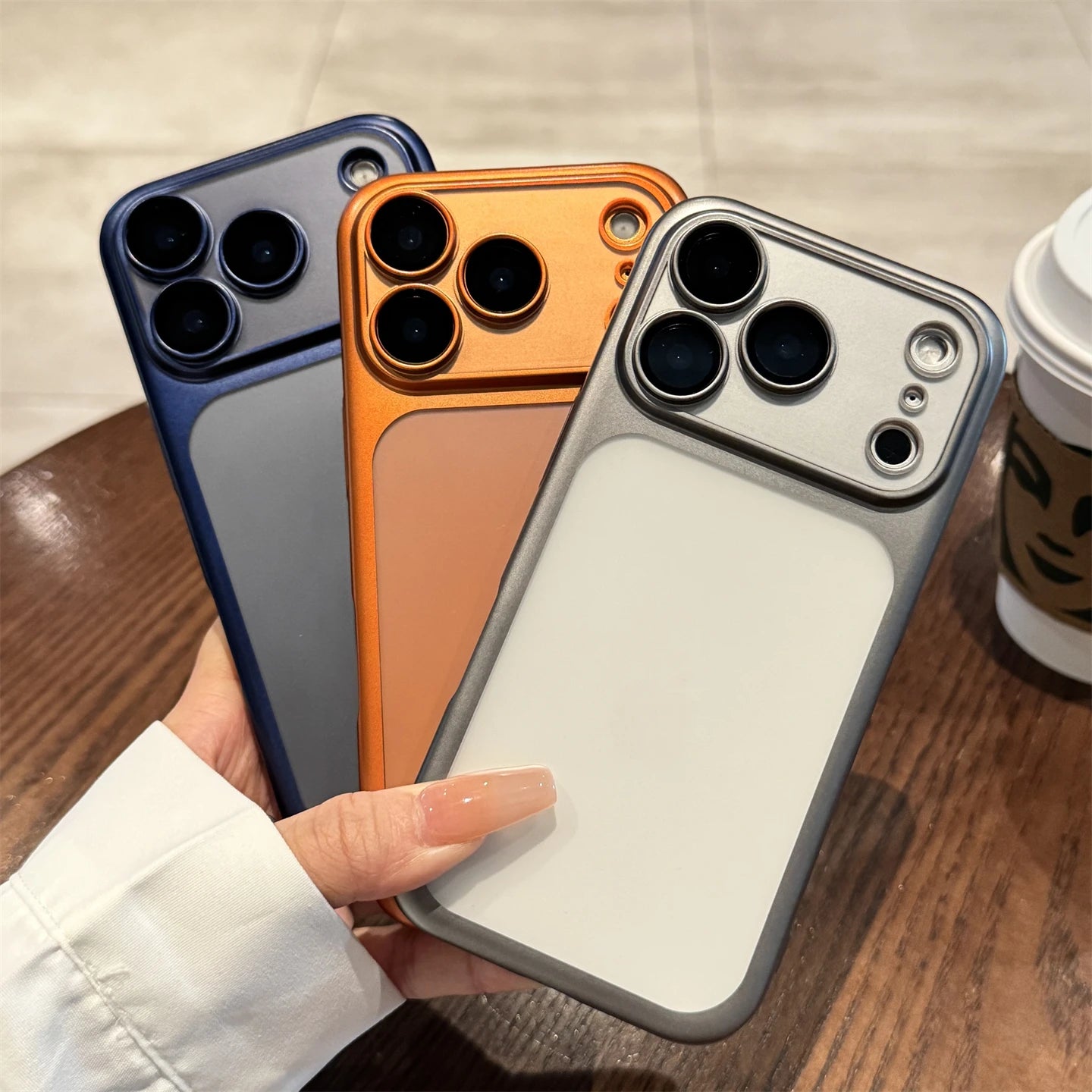 Ultra-thin Phone Case for iPhone 17 Air 16E 14 15 16 13 Pro Max Plus 16Pro 17Pro Max Matte Official Shockproof Protector Cover