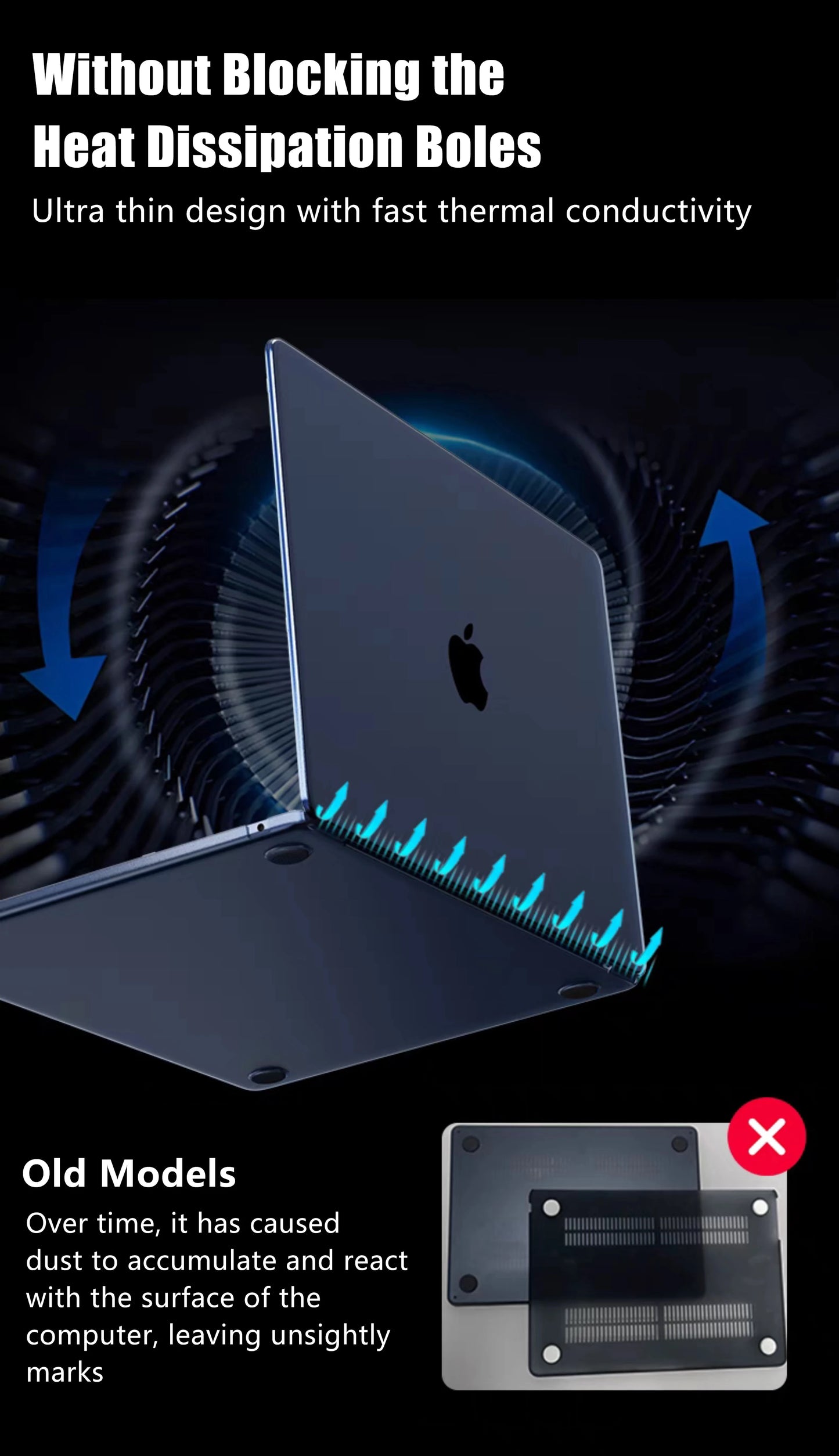 Ultra thin 2025 M4 Laptop Case For MacBook Air 13 15.3 13.6 Case M2 M3 Funda Macbook Pro 13 14.2 16.2 16 Case 2024 2023