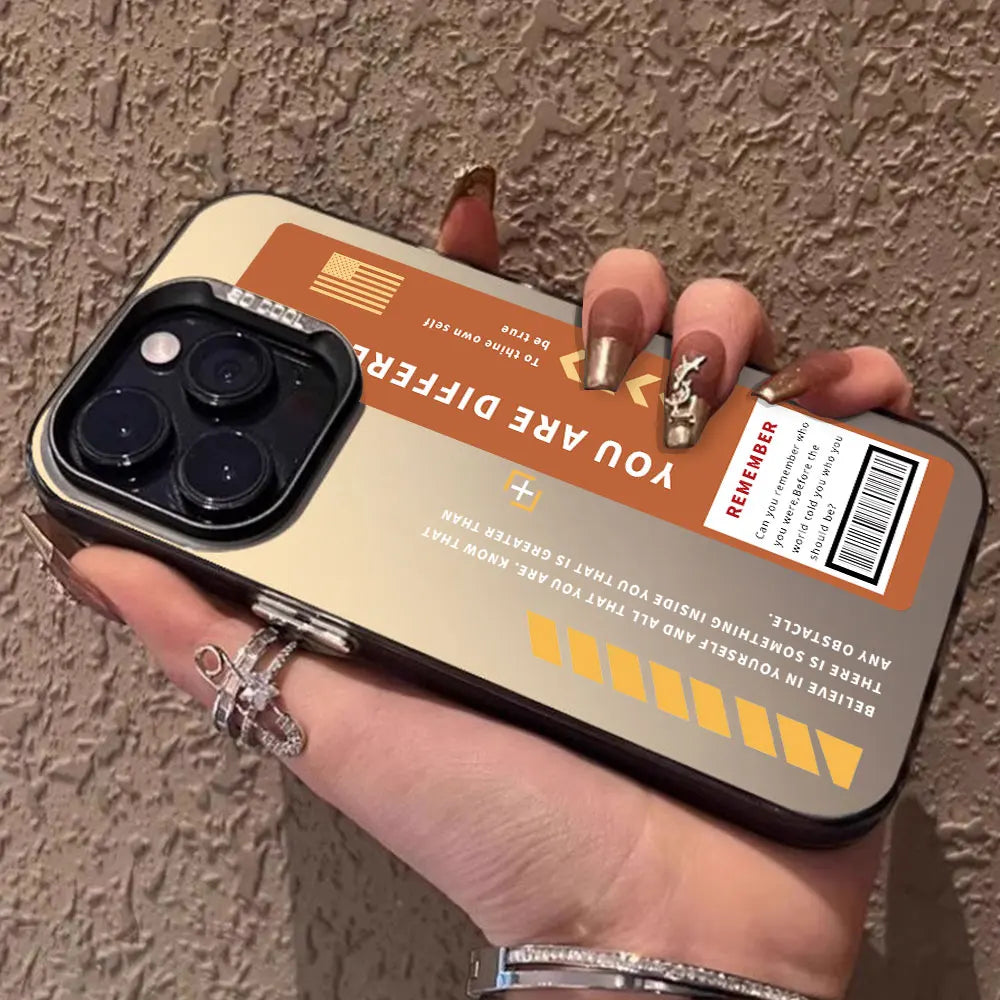 Case For Honor X6B X9B X8B X7B X7A X8A X9A X50I Label Letters Luxury Silver IMD Phone Case HonorX7B 4G X9A 5G Back Cover Fundas - Caseverse