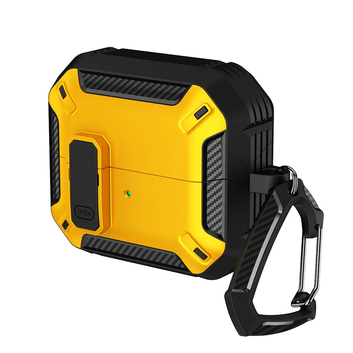 Newest carbon fibre switch earphone cover for Men For Samsung Galaxy Buds 3/Buds3 Pro Buzz 3 Pro Earbuds Case with cleaning kit Caseverse