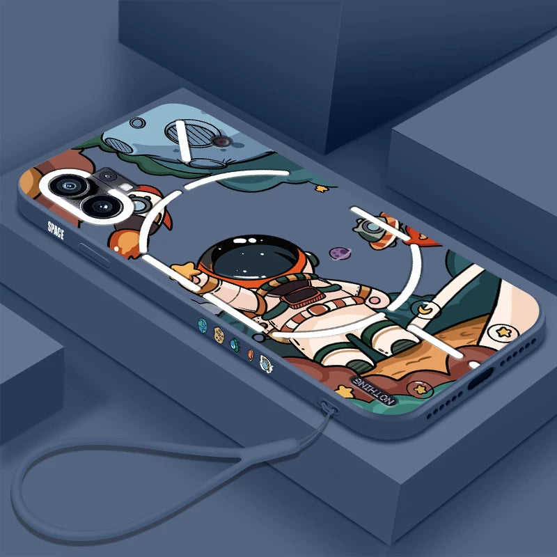 Liquid Silicone Case for Nothing Phone 1 Protective Case Phone 1  Full Wrap Drop-proof Soft Case - Caseverse