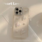 Ins Cute 3D Pearl Love Heart Phone Case For iPhone 16 15 14 13 12 11 Pro Max X XS XR 8 7 Plus SE 2022 Soft Silicone Bumper Cover - Caseverse