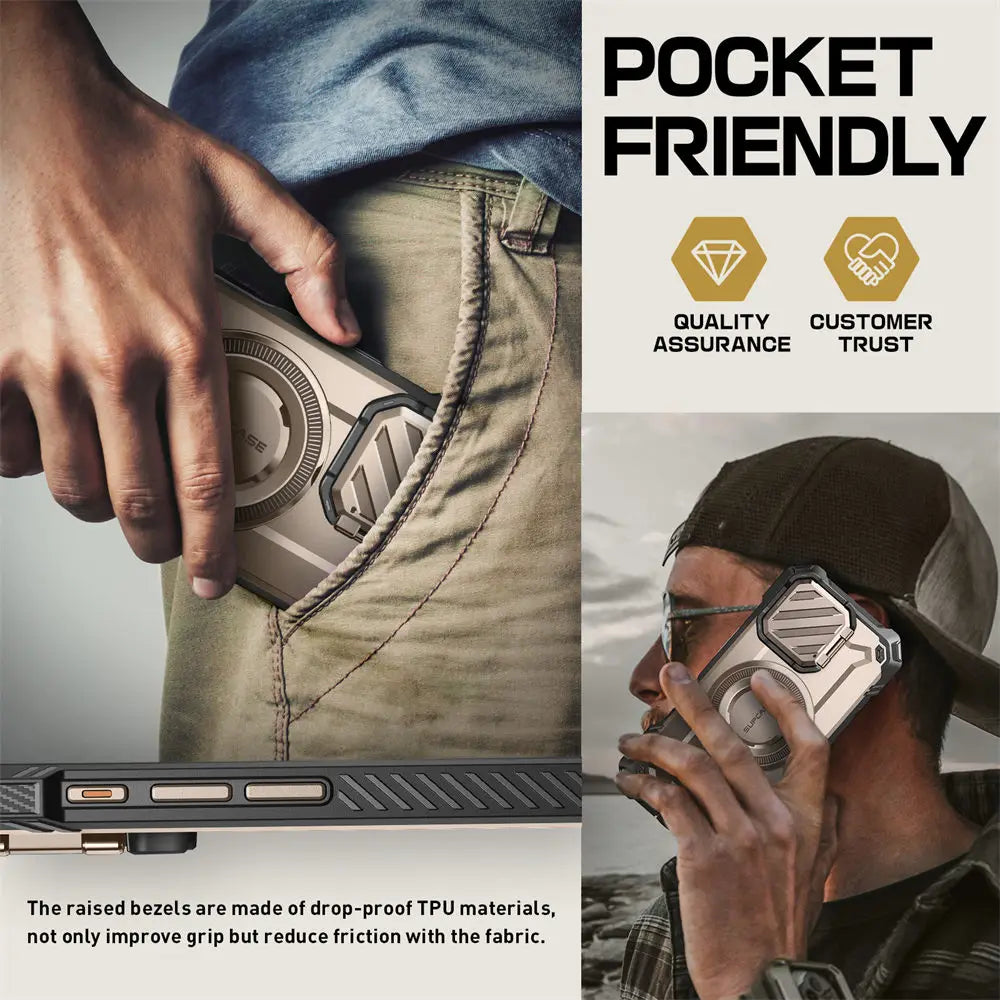 SUPCASE For iPhone 16 Pro Case 6.3" 2024 UB Mag XT Heavy Duty Rugged Strong Magnetic Phone Case with Camera Cover - Caseverse