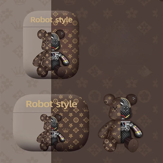 Cool Leather Grain Case for AirpPods Pro 2 Case Airpods 4 3 AirPods Pro Cover Apple Bluetooth Earphone Accessories Caseverse