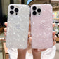 Cute Glitter Marble Silicone Case For iphone 16 15 14 12 13 Mini 11 Pro Max Plus Silicone Soft TPU Back Phone Cases Cover - Caseverse