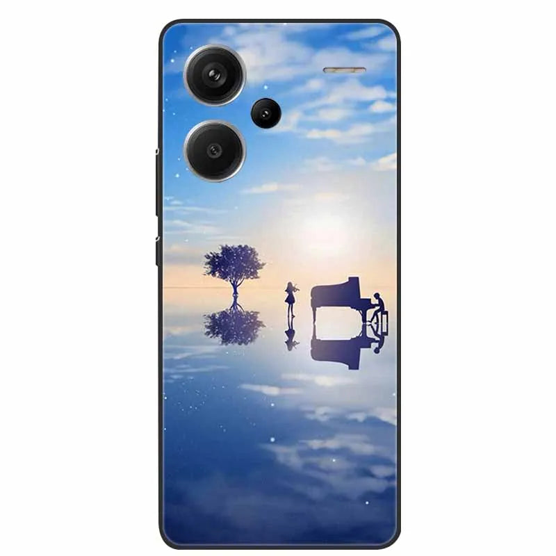 For Xiaomi Redmi Note 13 Pro+ Plus Case Fashion Marble Silicon Soft TPU Back Cover On Redmi Note 13 Pro Plus 5G Phone Cases Cool - Caseverse
