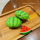 For Airpods 4 Simulation Fruit 3D Watermelon Cute Earpods Case for Airpods 1 2 3 Pro 2 Wireless Earphone Cover Charging Box Caseverse